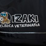 Bordado clínica veterinaria Izaki